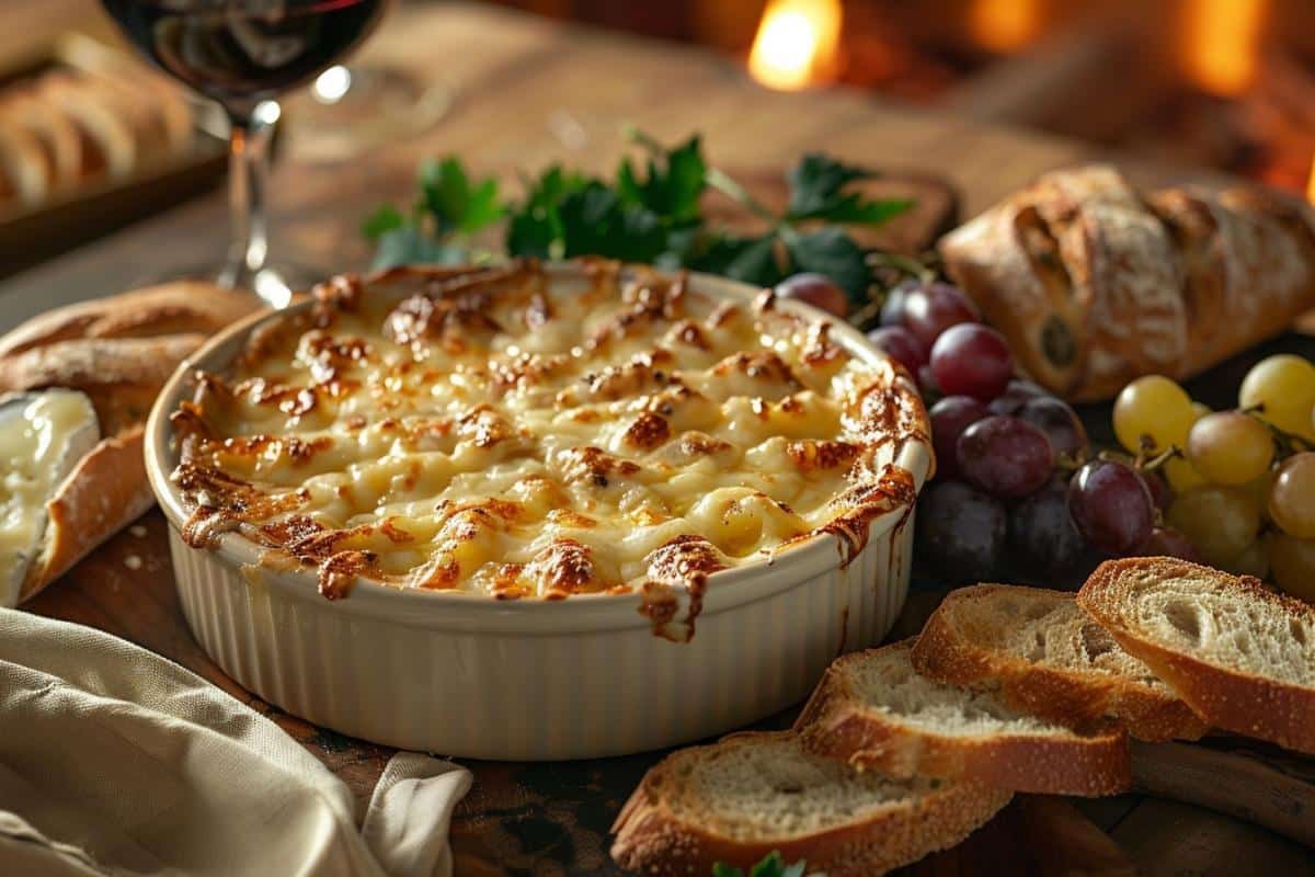 Recette facile de camembert rôti au four pour un apéritif réussi