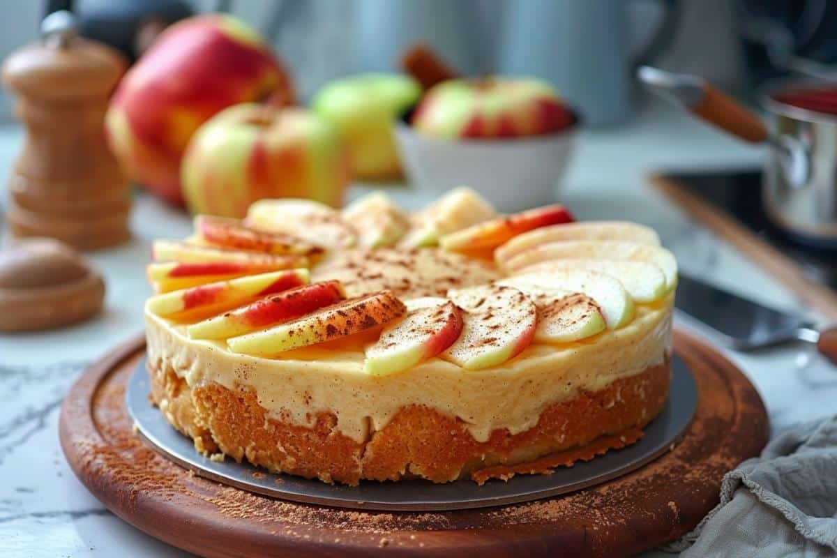 Recette facile de gâteau smoothie aux pommes : plaisir sans culpabilité