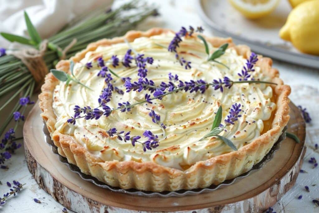 Tartelette citron-lavande : recette pour une pause parfumée et magique