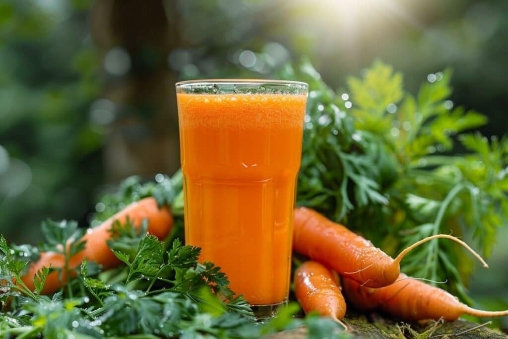 Les vertus insoupçonnées du jus de carotte pour booster votre santé