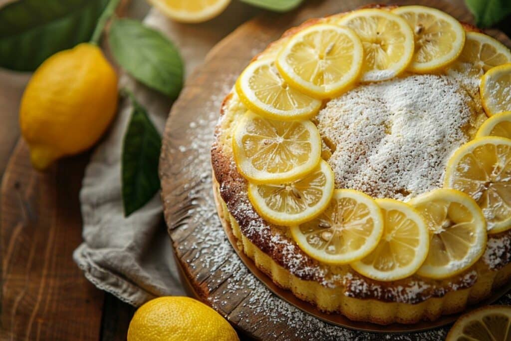 Recette facile de cake au citron sans beurre, idéal pour régime