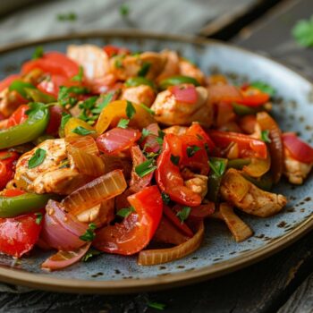 Recette facile de poulet basquaise au Cookeo : rapide et délicieuse