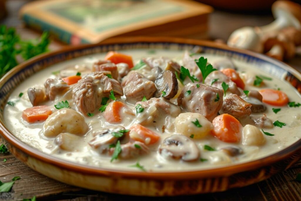 Recette facile de blanquette de veau Cookeo en 30 minutes : délice assuré