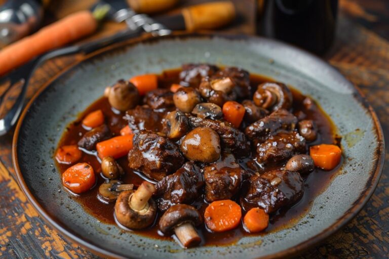 Recette facile de bœuf bourguignon Cookeo en 30 minutes : savourez !