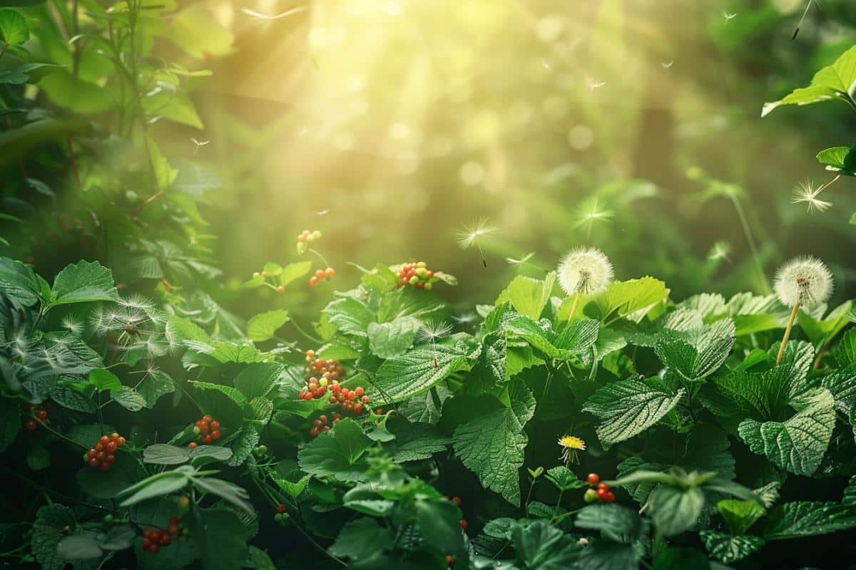 30 plantes sauvages comestibles à connaître : trésors cachés de la nature