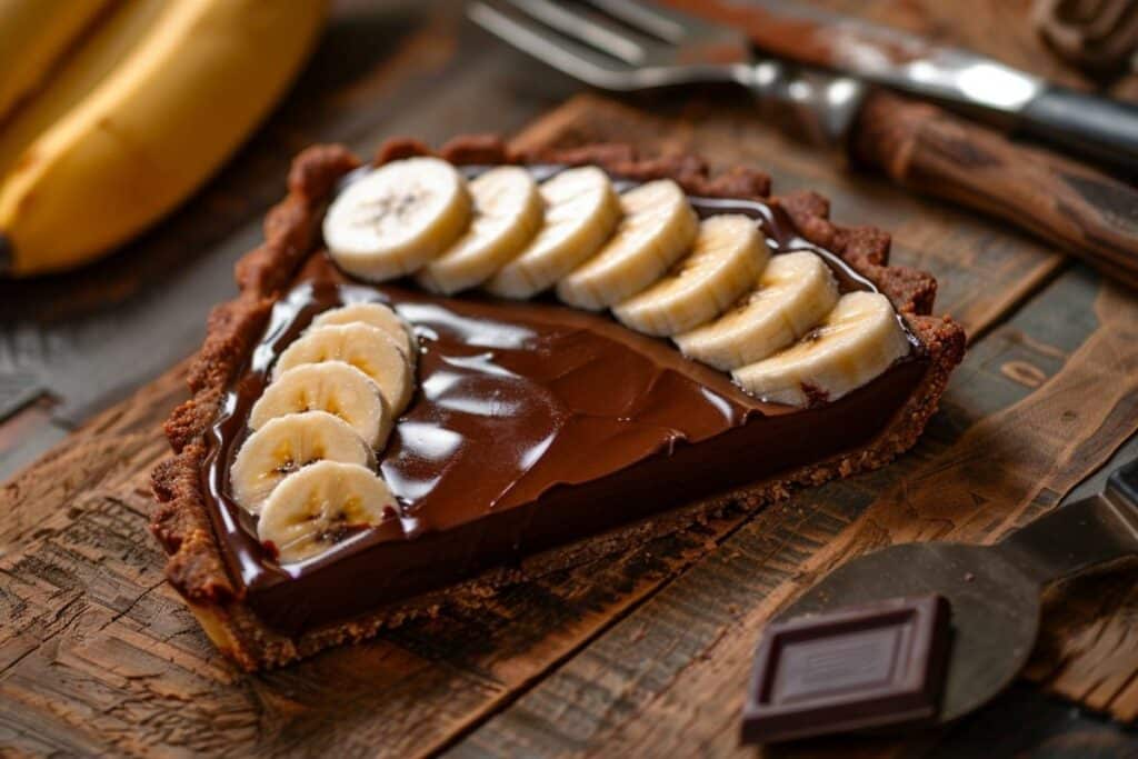 Recette rapide tarte chocolat banane maison : un délice facile à réaliser