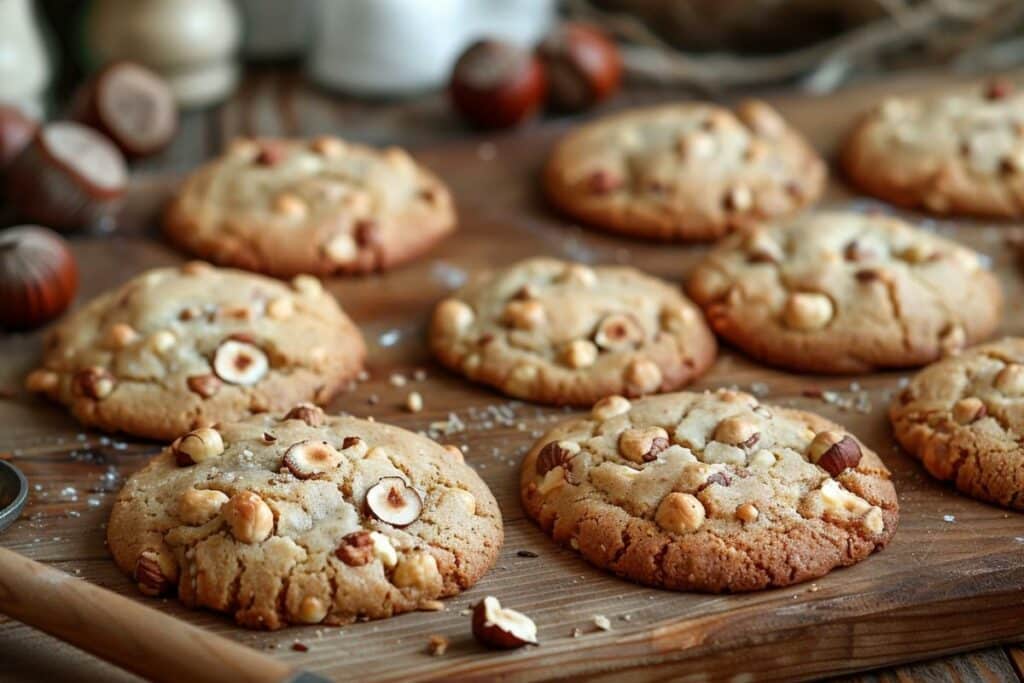 Recette de biscuits aux noix et noisettes : délice croustillant et savoureux
