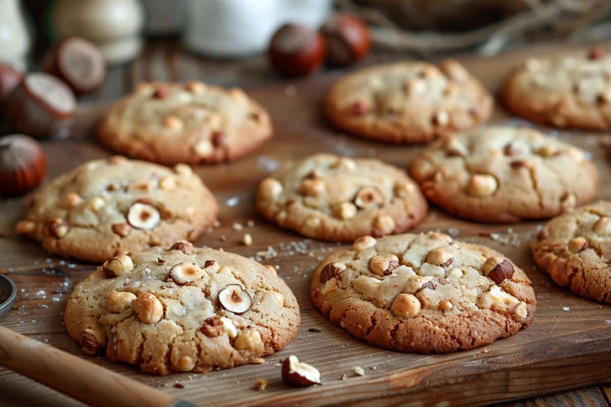 Recette de biscuits aux noix et noisettes : délice croustillant et savoureux