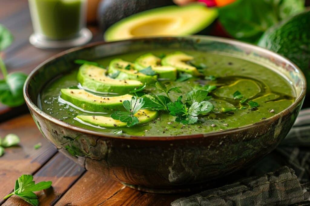 Soupe détox aux légumes verts : votre secret minceur et bien-être 2024