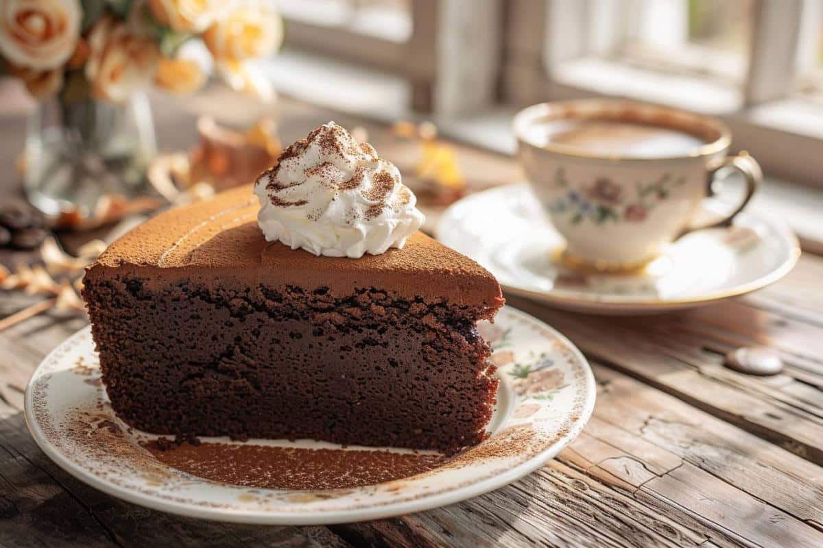 Gâteau au café et chocolat : recette légère pour un goûter moelleux et gourmand