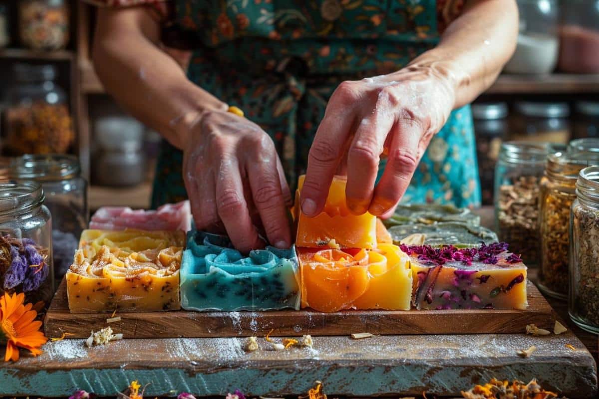 Création de savons artisanaux : guide étape par étape pour des produits uniques