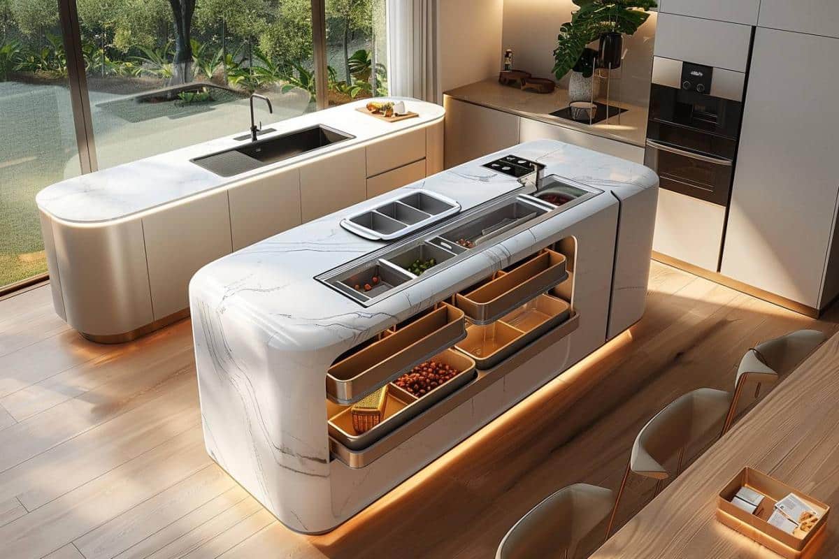 10 Idées originales pour intégrer un buffet de cuisine dans votre espace en 2024