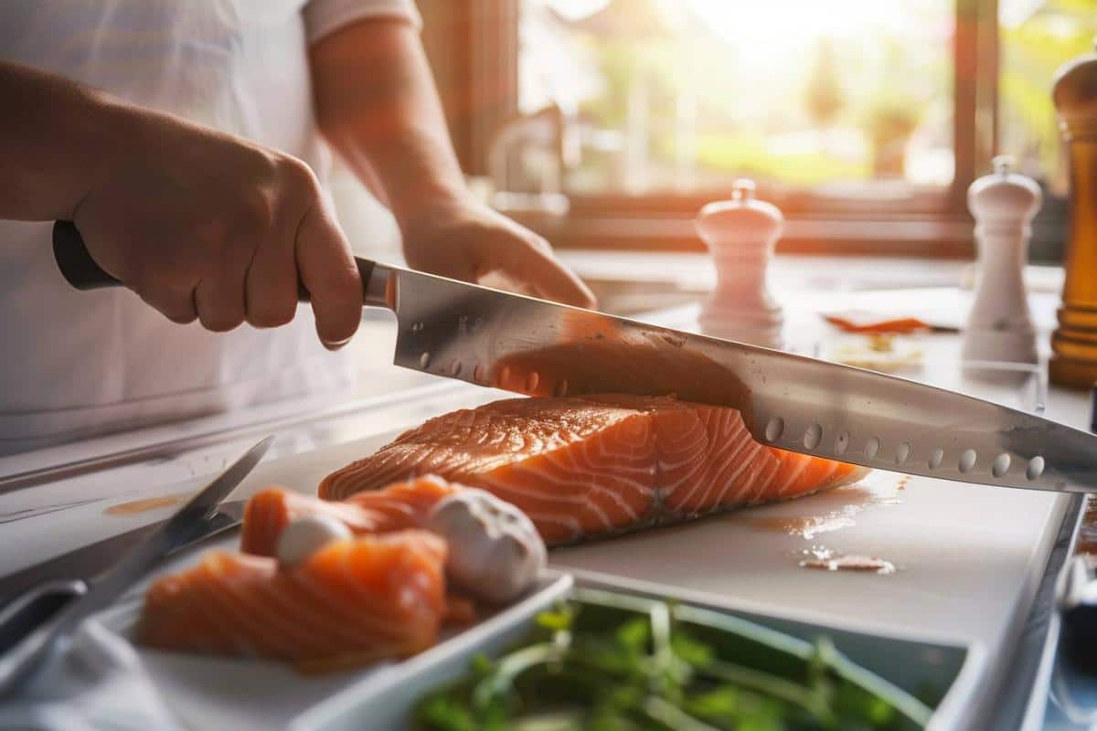Top 5 des meilleurs couteaux à saumon 2024 - Guide d'achat