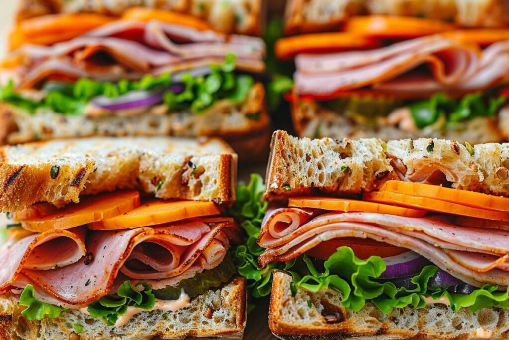 Délicieux sandwichs farcis : collation rassasiante à tester en 2024 !