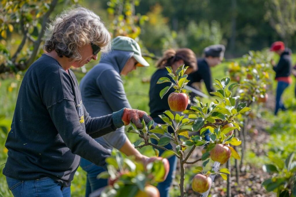 Initiation à la taille en vert des arbres fruitiers : stage jardinage à Échenoz-la-Méline