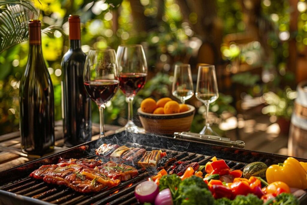 Barbecue et dégustation de vins : découvrez les accords parfaits pour un moment inoubliable