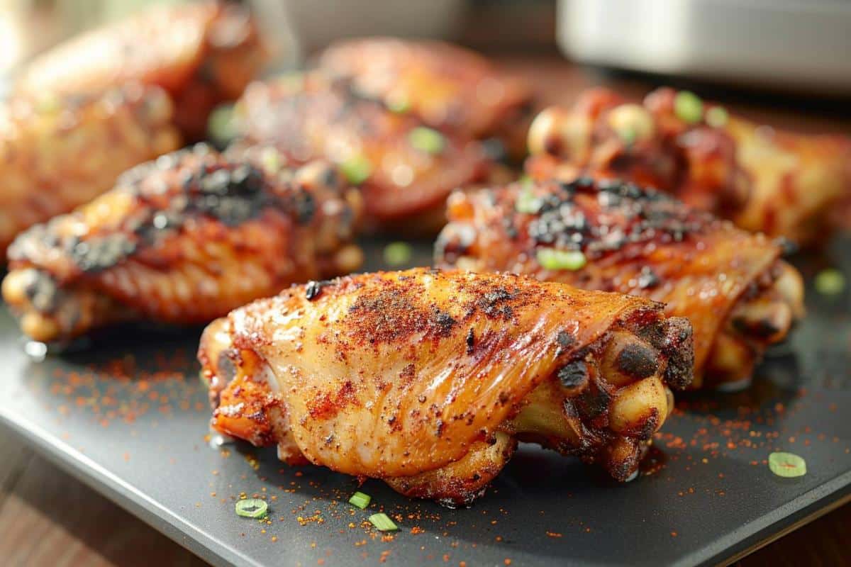 Recette airfryer ailes de poulet épicées : méthode rapide et savoureuse pour un repas gourmand