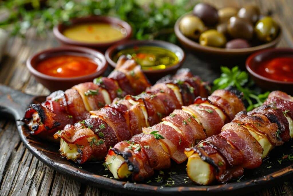 Recette airfryer cochons en couvertures halloumi : une délicieuse idée pour vos apéritifs