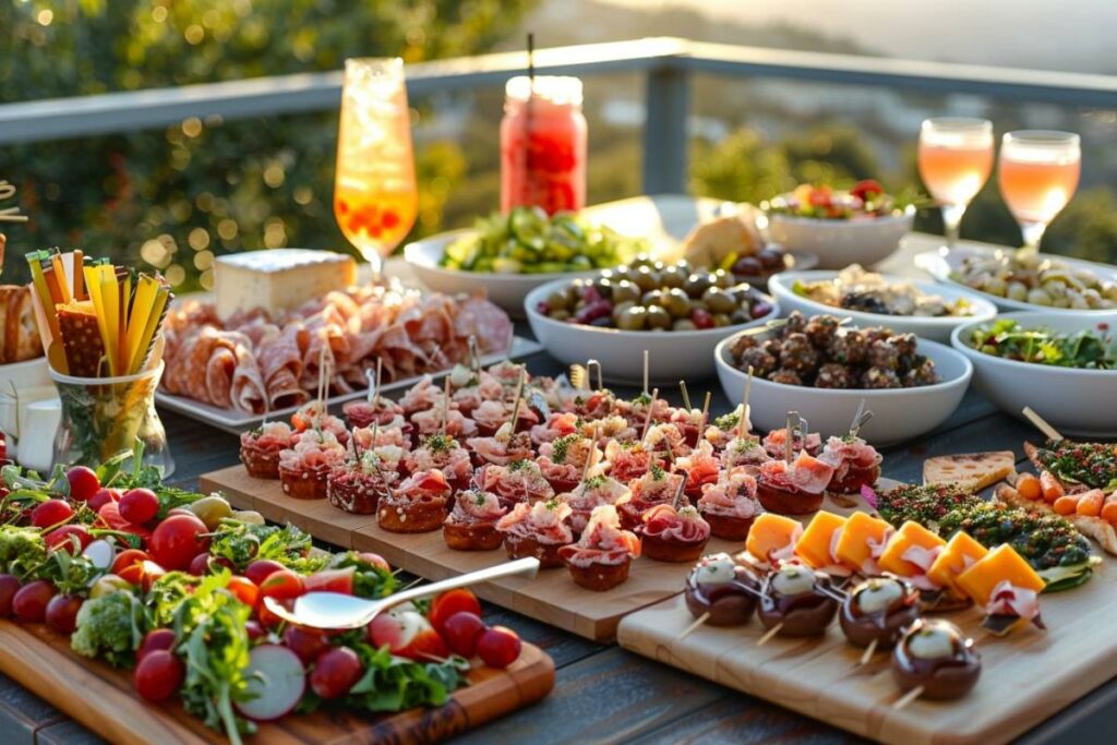 Les indispensables pour un apéro dinatoire parfait : idées recettes et astuces