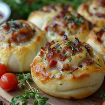 Recette de roulés fromage-lardon : succès garanti à l'apéro