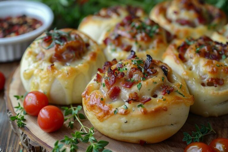 Recette de roulés fromage-lardon : succès garanti à l'apéro