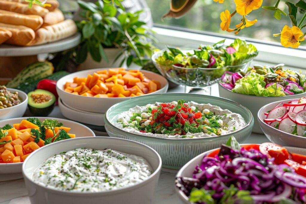 Apéro dinatoire végétarien : idées et recettes savoureuses pour épater vos convives