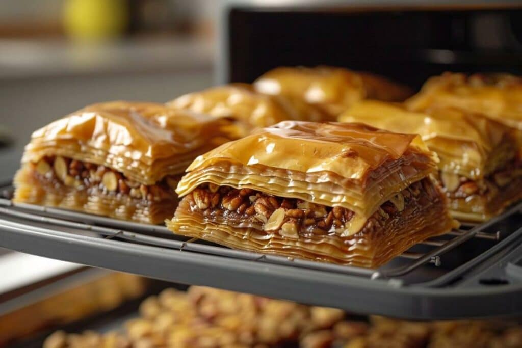 Recette authentique de baklava à l'airfryer : dessert facile et rapide à préparer