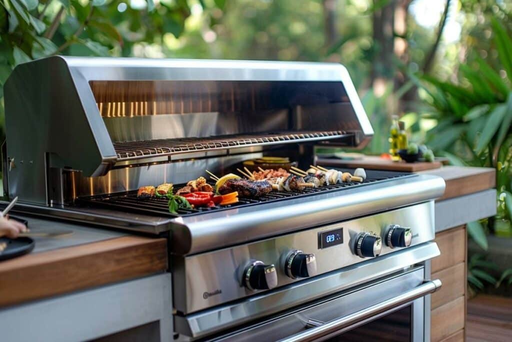 Barbecue encastrable : comment intégrer facilement un barbecue dans votre cuisine extérieure