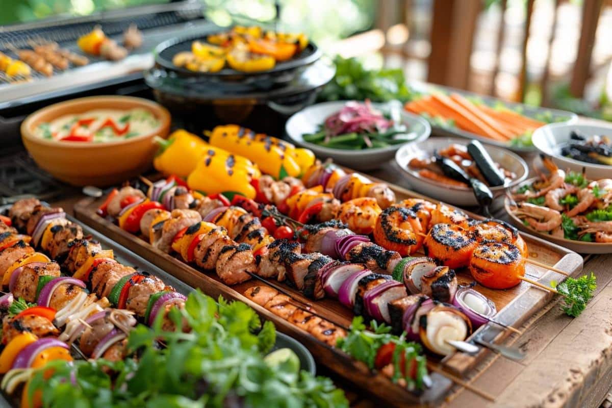 Conseils pour un barbecue équilibré : astuces nutrition et recettes saines pour tous
