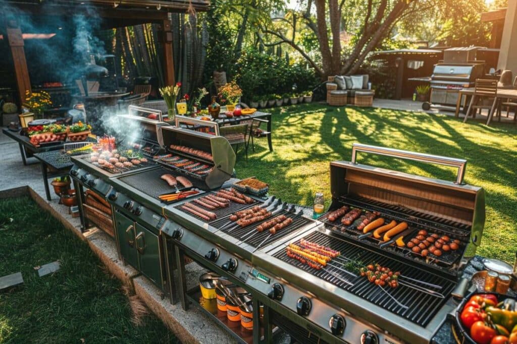 Barbecue pour grandes occasions : mariages et anniversaires, idées et équipements incontournables