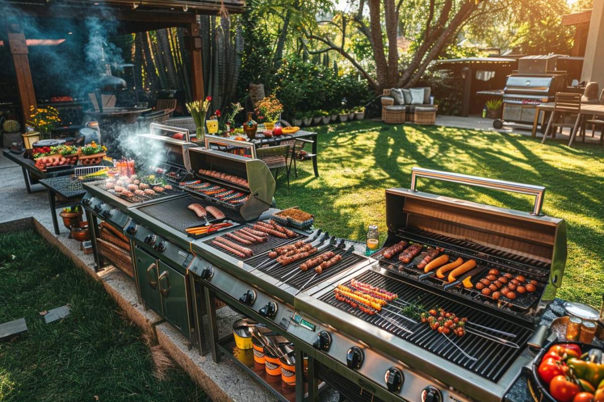 Barbecue pour grandes occasions : mariages et anniversaires, idées et équipements incontournables