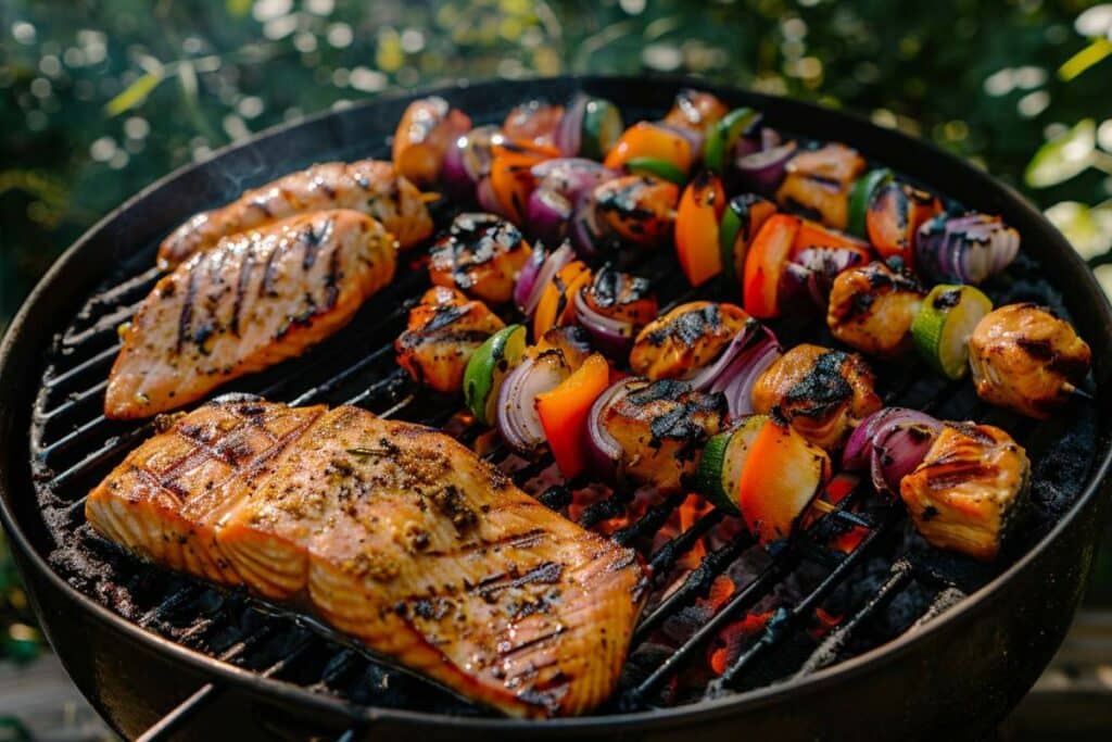 Valeurs nutritionnelles des aliments cuits au barbecue : guide complet pour manger sain et équilibré