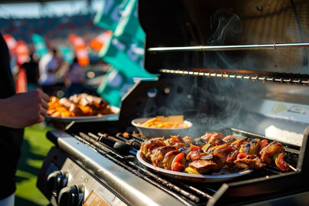 Barbecue pour événements sportifs : supporter avec style et savourer chaque moment