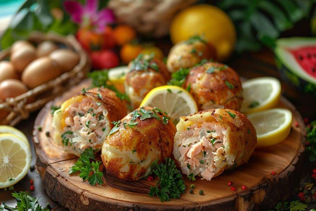 Recette facile : batbout farcis au thon pour un apéro exotique