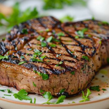 Recette airfryer : bavette de bœuf grillée, tendre et savoureuse