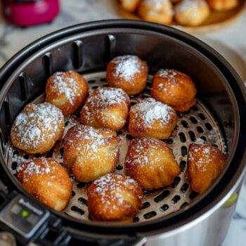 Recette airfryer : beignets à la friteuse croustillants et savoureux