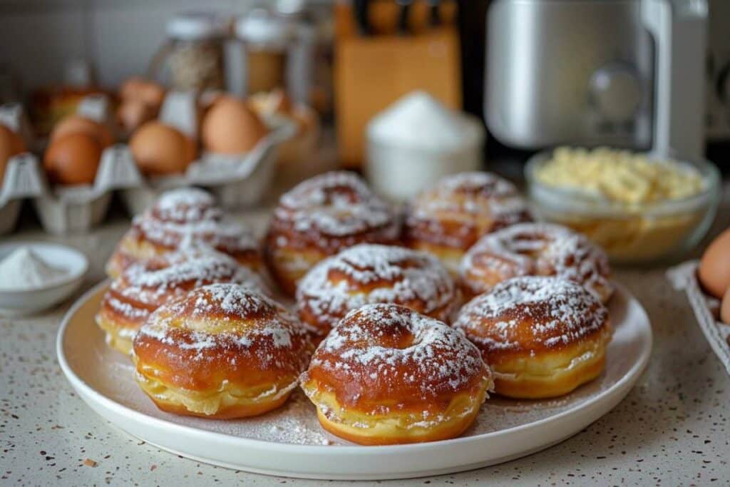 Recette airfryer : beignets frits à l’air, croustillants et légers