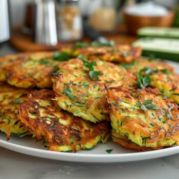 Recette des beignets de courgettes au Airfryer : croustillants et légers