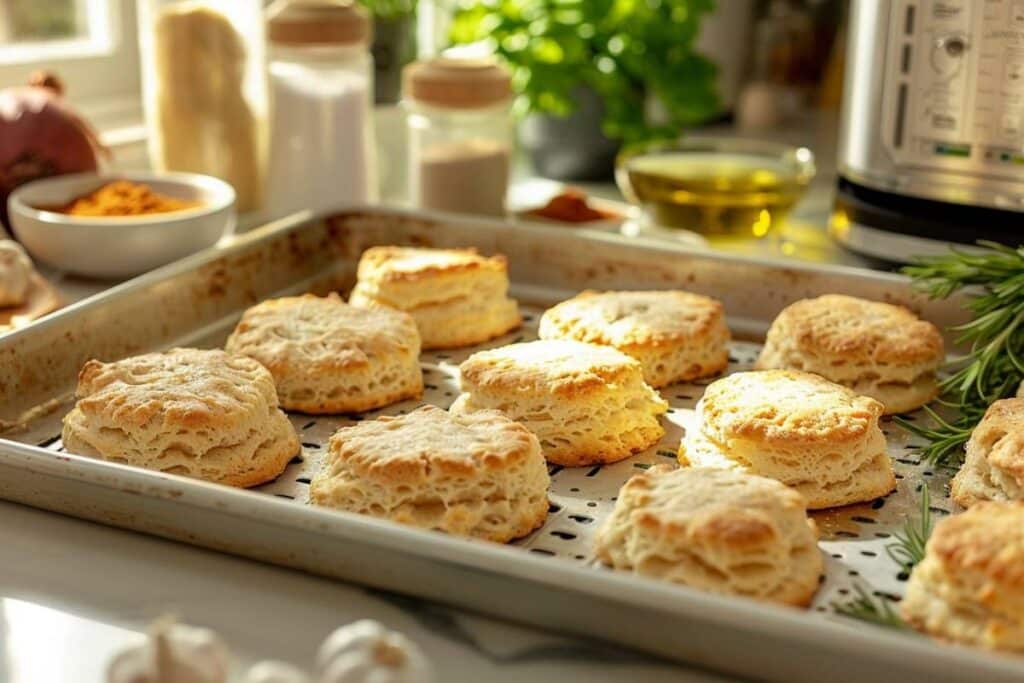 Recette airfryer biscuits au rouleau : biscuits croustillants et délicieux en quelques minutes