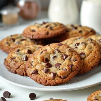 Recette facile : biscuits aux pépites de chocolat croustillants à l'airfryer