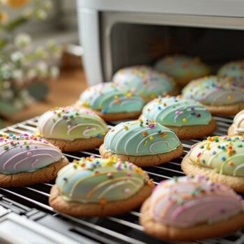 Recette airfryer pour biscuits aux œufs de Pâques : dessert rapide et délicieux