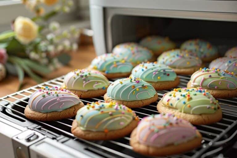 Recette airfryer pour biscuits aux œufs de Pâques : dessert rapide et délicieux