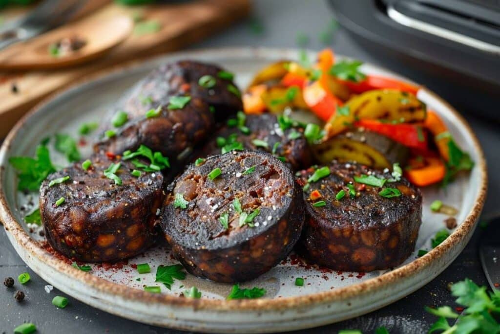 Boudin noir au Airfryer : recette facile et rapide pour un plat délicieux
