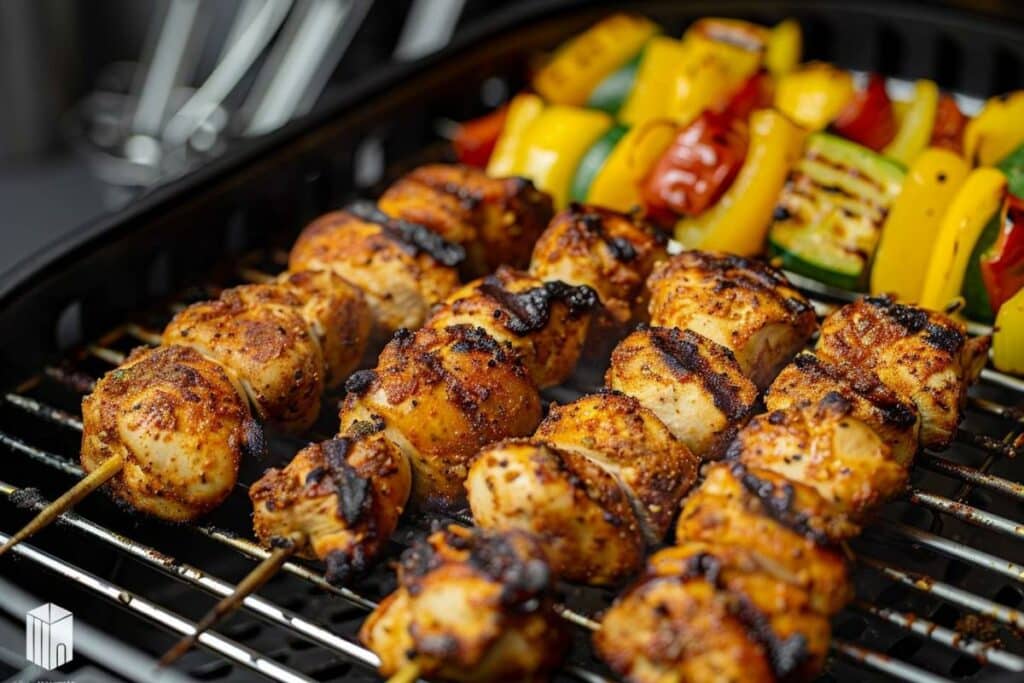 Recette airfryer brochettes de joojeh : guide facile et savoureux pour un repas réussi