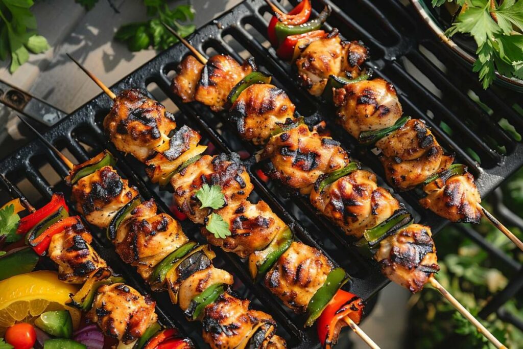 Recette airfryer brochettes de poulet au babeurre : le plat léger et savoureux pour l'été