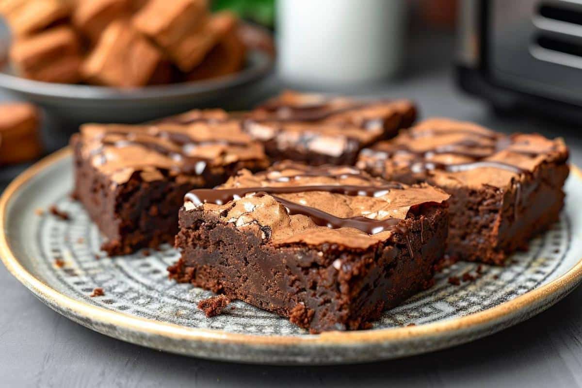 Recette airfryer brownies au Biscoff : découvrez ces délices irrésistibles et faciles à préparer