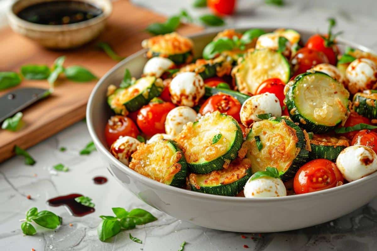 Recette airfryer coupes caprese : une délice santé à préparer en quelques minutes