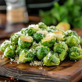 Recette airfryer : choux de Bruxelles au parmesan frits à l’air libre, croustillants et délicieux