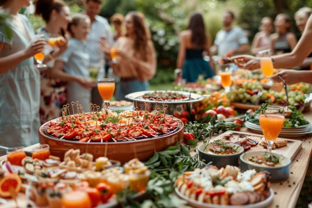 Apéro dinatoire pour grands groupes : conseils pratiques et astuces incontournables