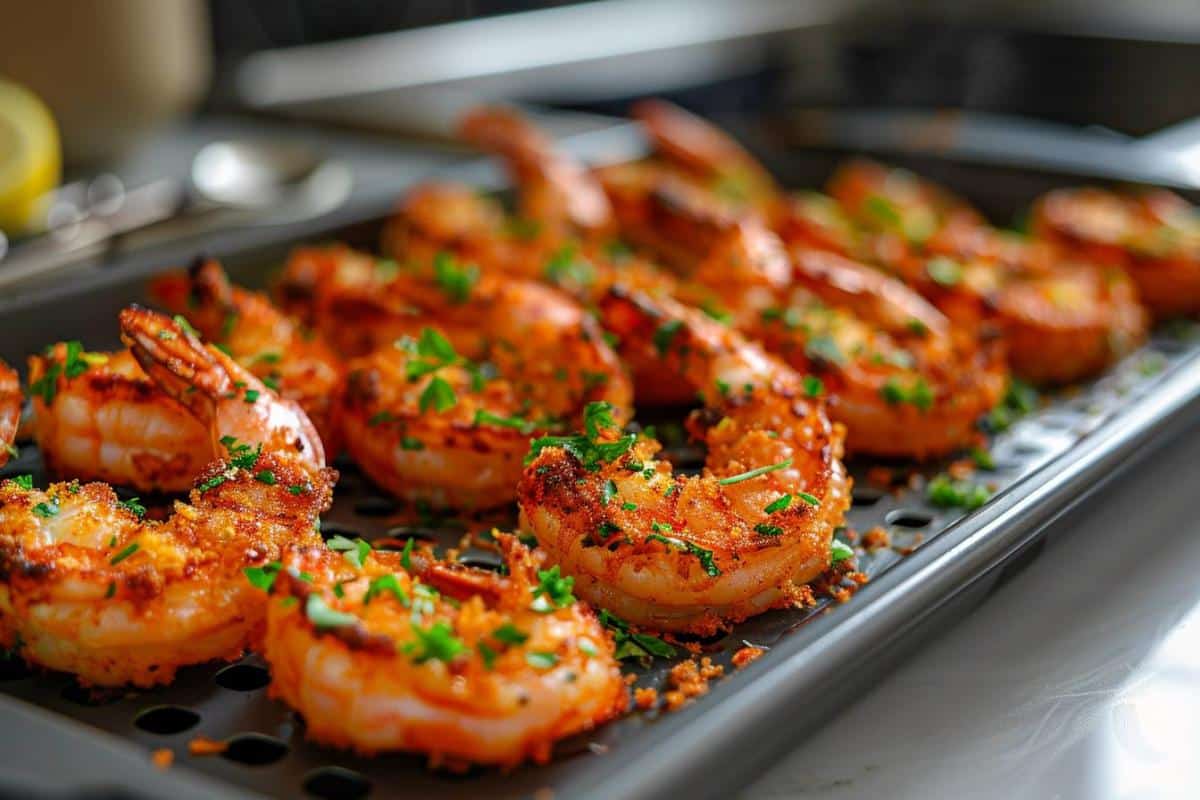 Recette airfryer : crevettes croustillantes à la friteuse, faciles et rapides à préparer